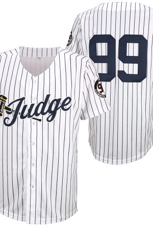 Hammer of Judge 99 Baseball Jersey Embroidered Patches Sewn